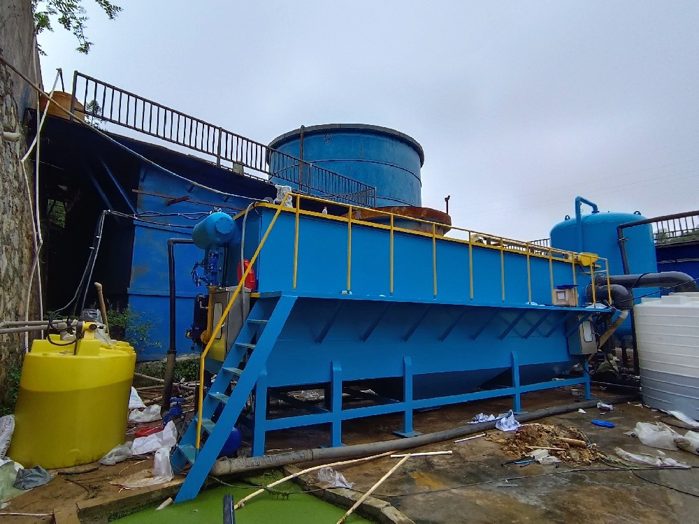 2024年4月22日貴州貴陽工廠氣浮機(jī)安裝案例