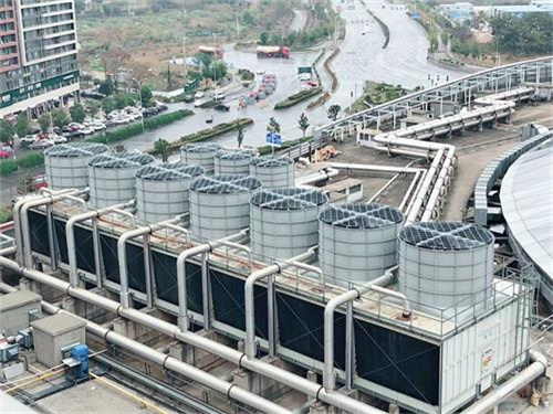 東莞圓形冷卻塔填料的2種清洗方法,東莞菱電冷卻塔
