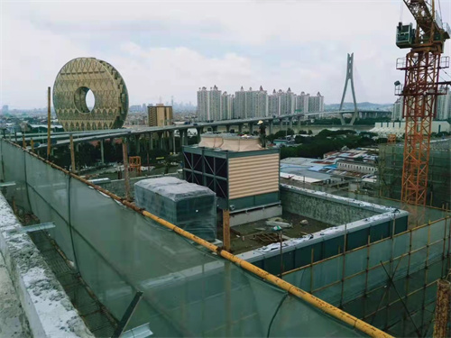 橫流方形冷卻塔降噪(方形橫流式冷卻塔原理)