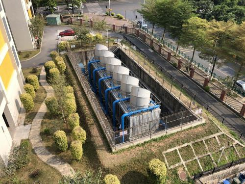 冷卻塔與循環水泵有什么關系-工業冷卻塔工程一站式解決方案,冷卻塔與循環水泵配管示意圖