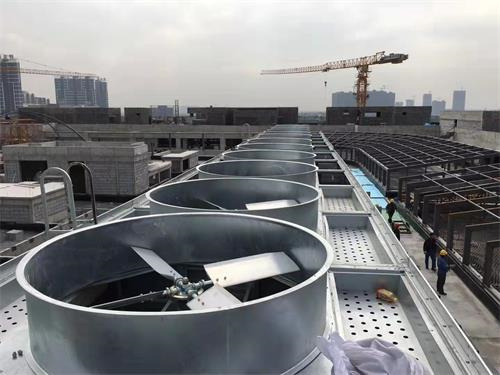 圓形冷卻塔的磁化處理方法,圓形冷卻塔