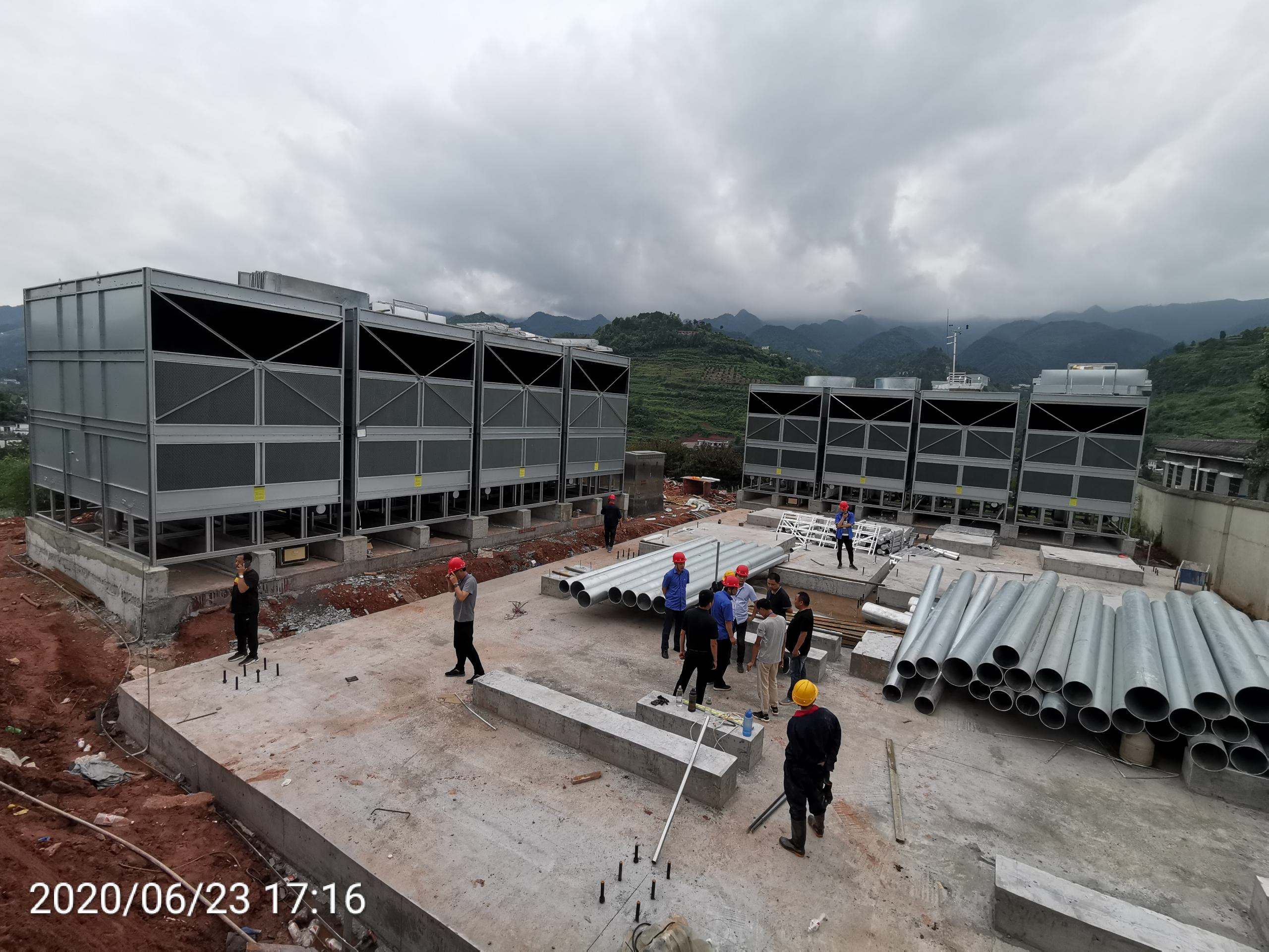 玻璃鋼冷卻塔在運行前還要做好哪些準備,玻璃鋼冷卻塔參數